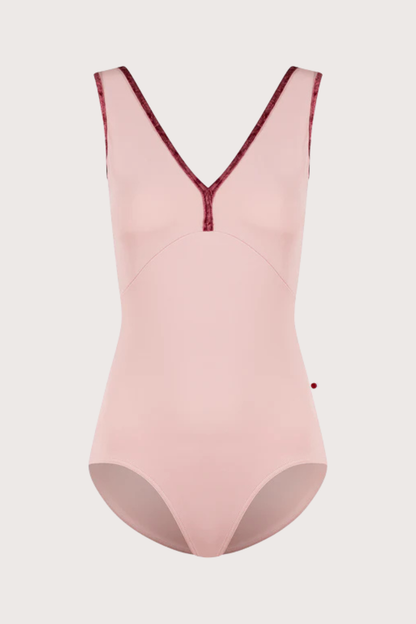 Yumiko-Alicia-Leotard-In-Petal-Velvet-Trim