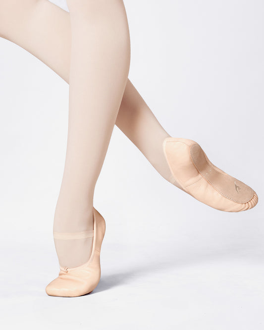 Energetiks Annabelle Leather Full Sole Ballet Shoe - Adult