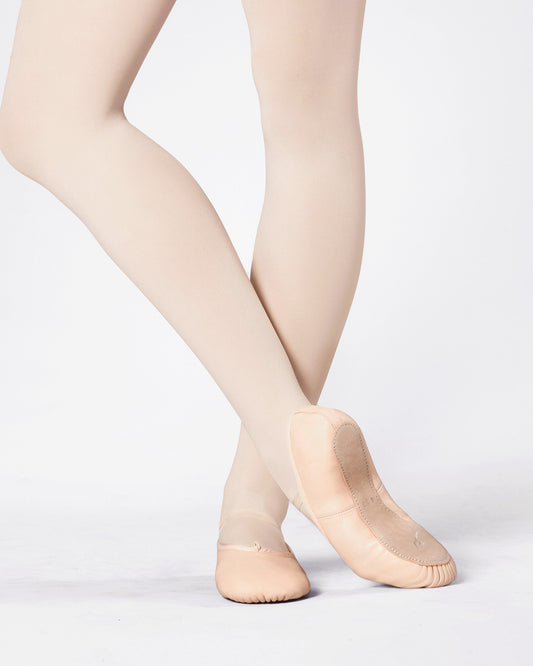 Energetiks Annabelle Leather Full Sole Ballet Shoe - Adult