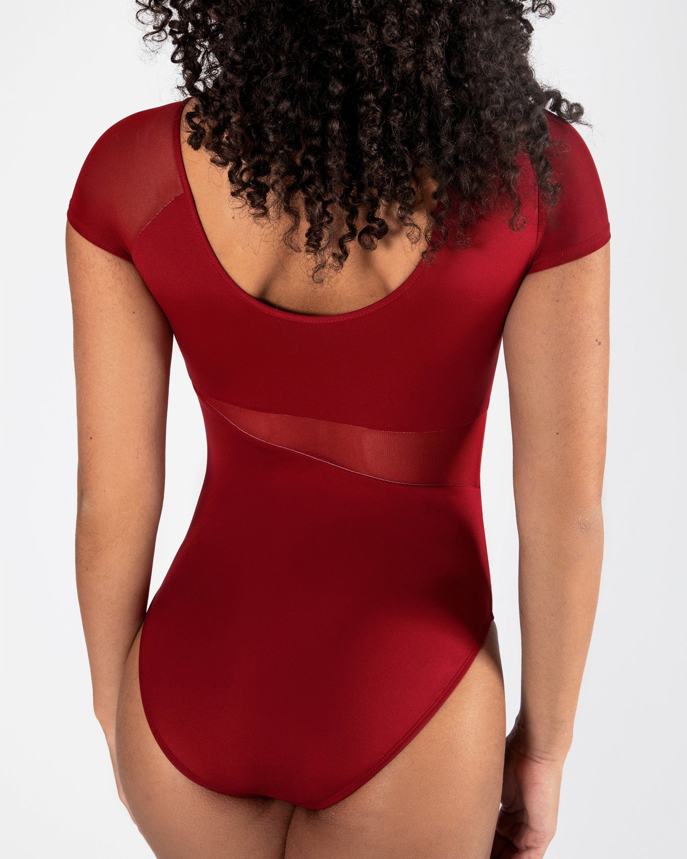 Energetiks Delta Cap Sleeve Leotard