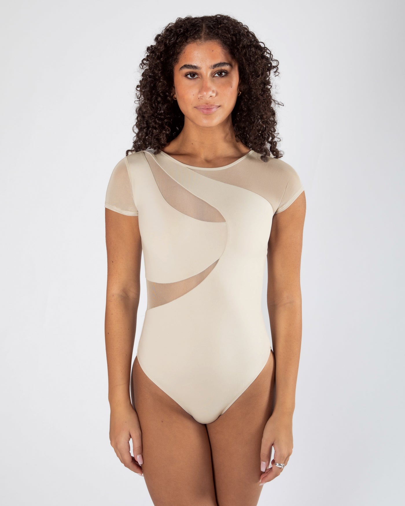 Energetiks Delta Cap Sleeve Leotard